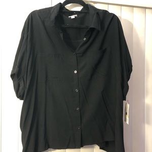 NWT XL Black LulaRoe  Amy Dolman Top